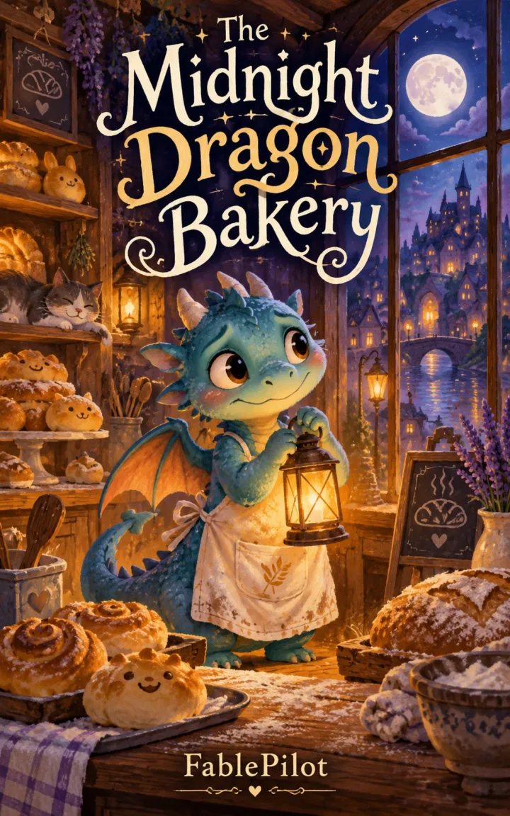 『The Midnight Dragon Bakery』の表紙